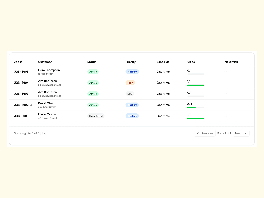 Homitask screenshot — Changes sync the moment they happen